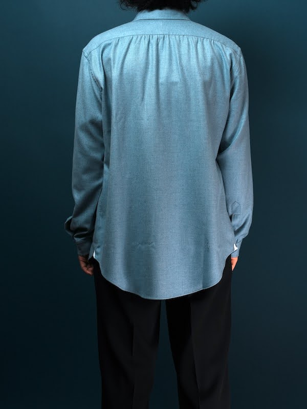 Windsor wide collar shirt (Chemise flannel)