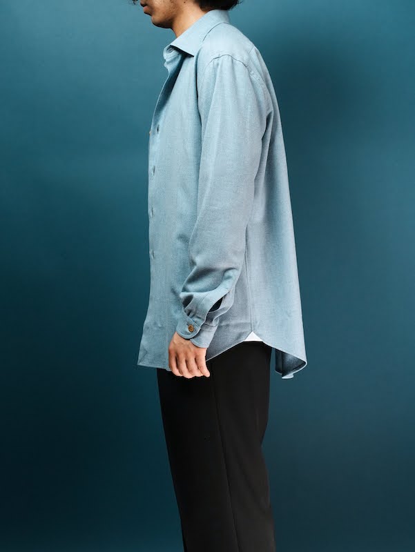 Windsor wide collar shirt (Chemise flannel)