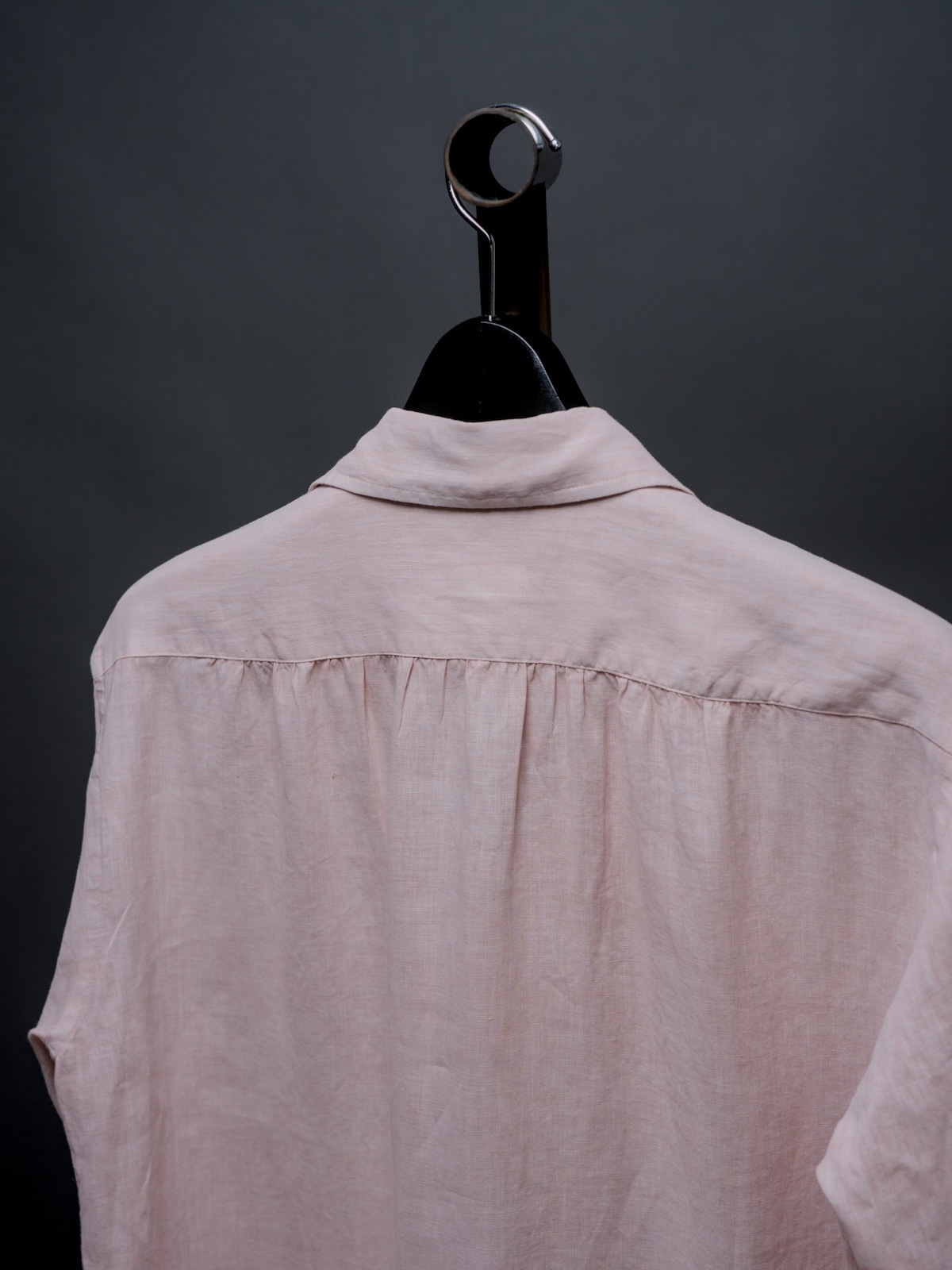 Windsor wide collar shirt bengala  dye 