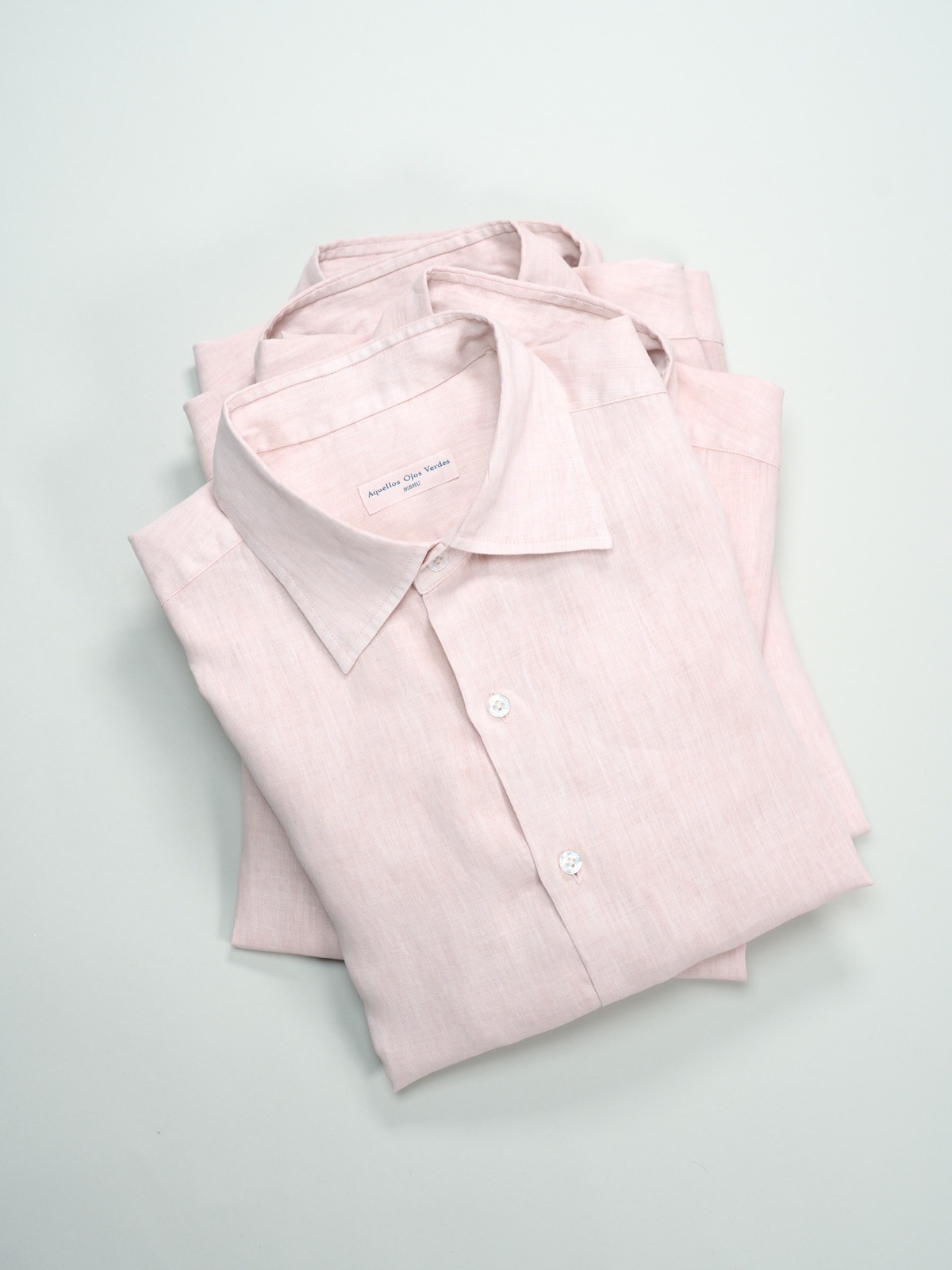 Windsor wide collar shirt bengala  dye 
