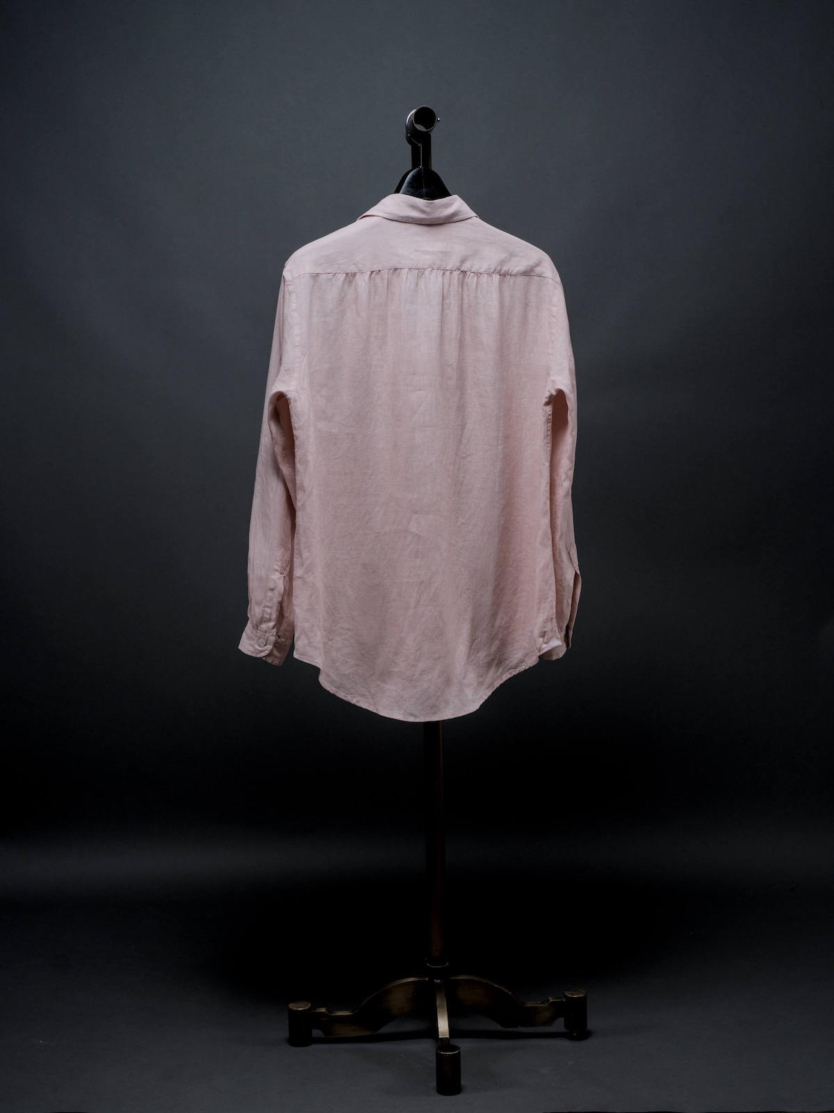 Windsor wide collar shirt bengala  dye 