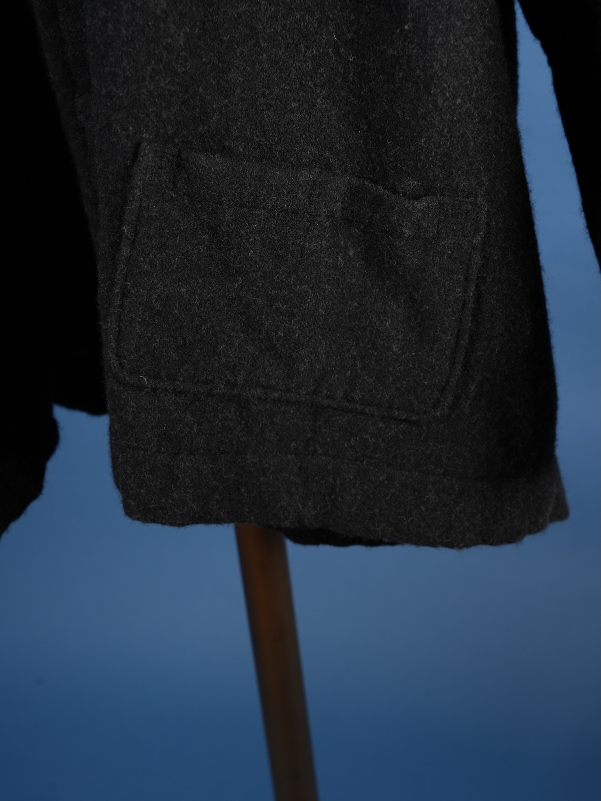 China Blouson for CATHEDRAL(Wool Cashmere Linen)