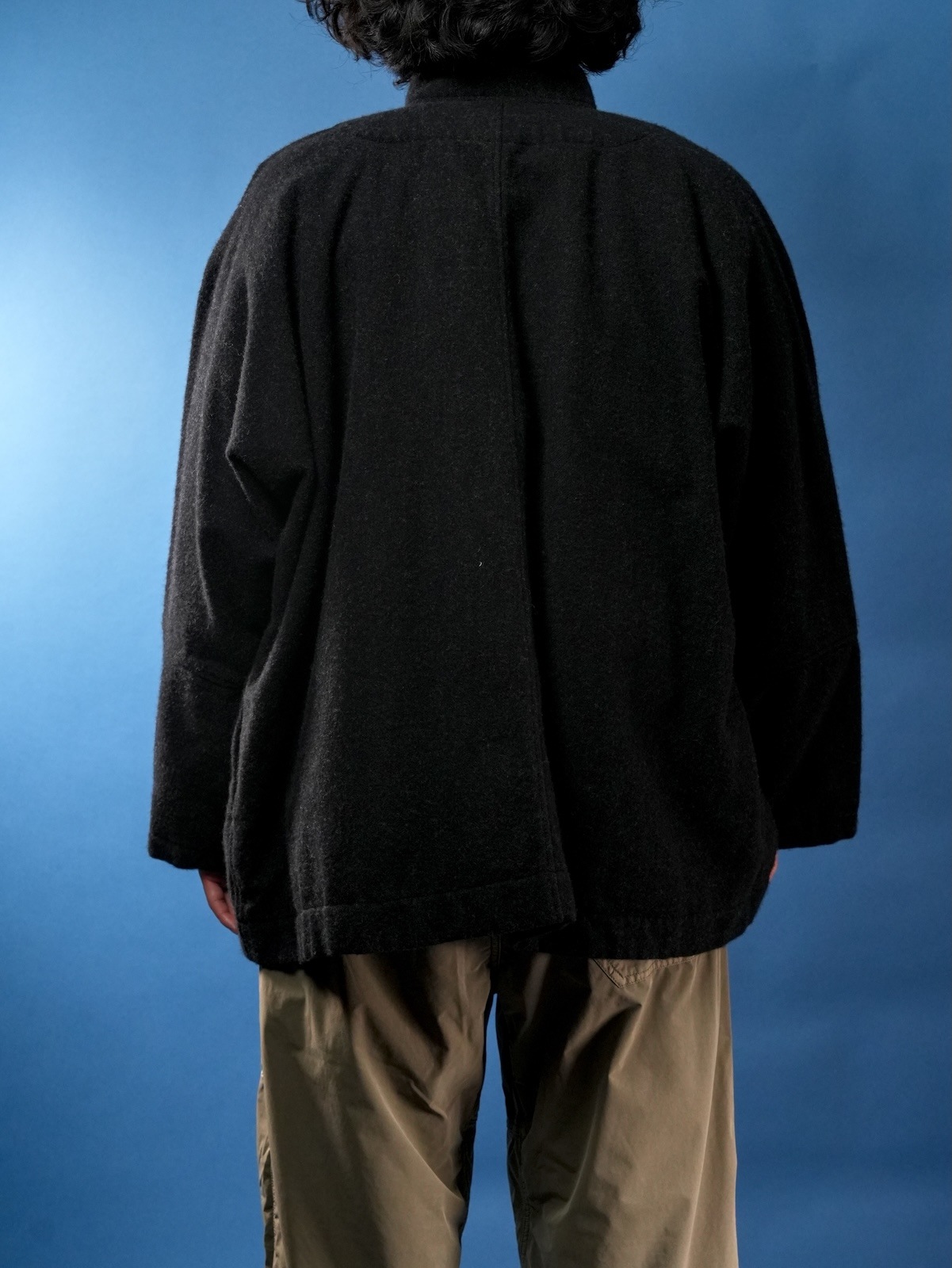 China Blouson for CATHEDRAL(Wool Cashmere Linen)