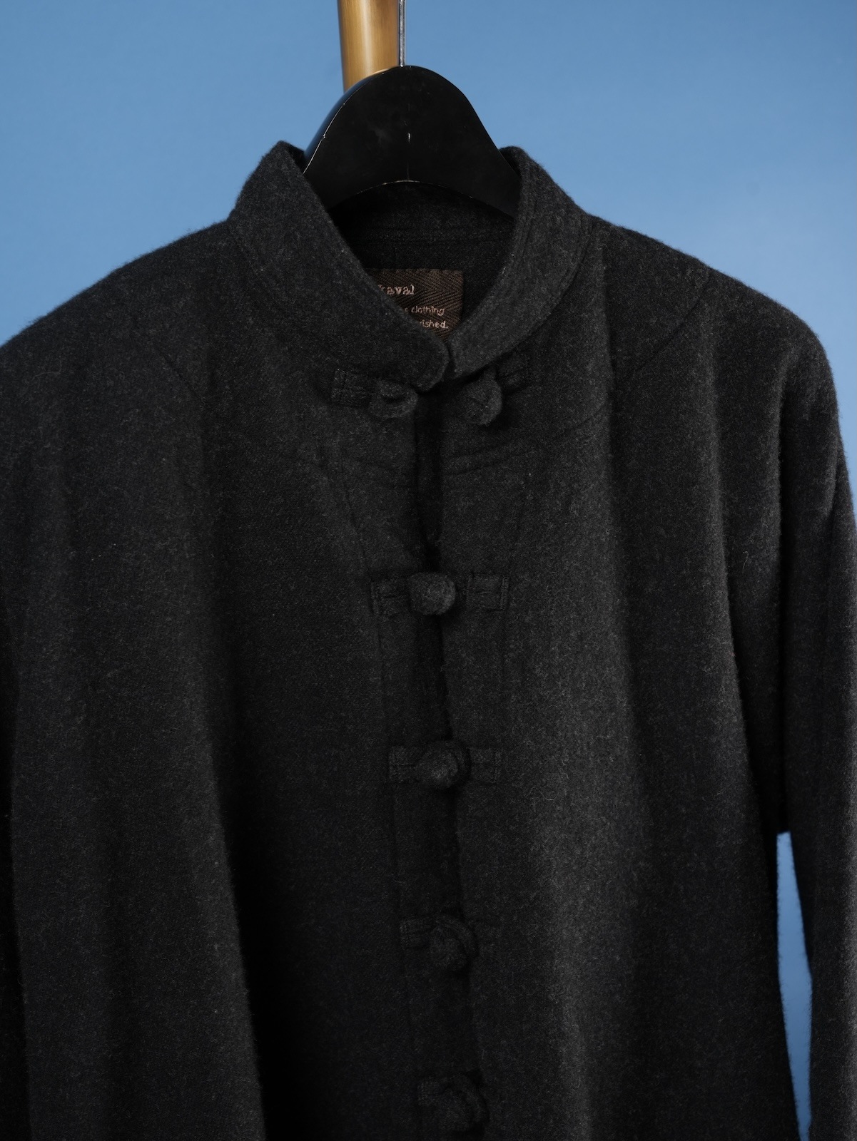 China Blouson for CATHEDRAL(Wool Cashmere Linen)