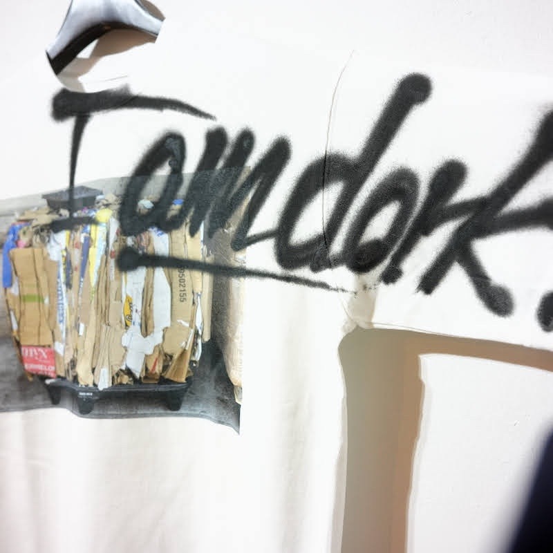 【新品】I am dork トラッシュプリントTシャツ Trash Printed T-shirt | BRAND,I am dork | CATHEDRAL