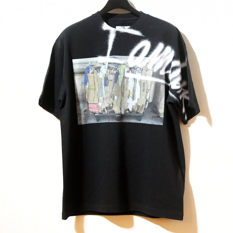 【新品】I am dork トラッシュプリントTシャツ I am dork / Trash Print T-Shirts(White) | PARK