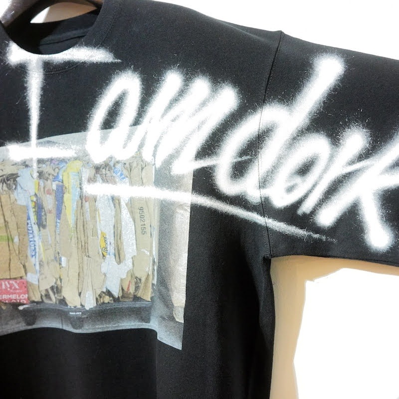 【新品】I am dork トラッシュプリントTシャツ I am dork / Trash Print T-Shirts(White) | PARK