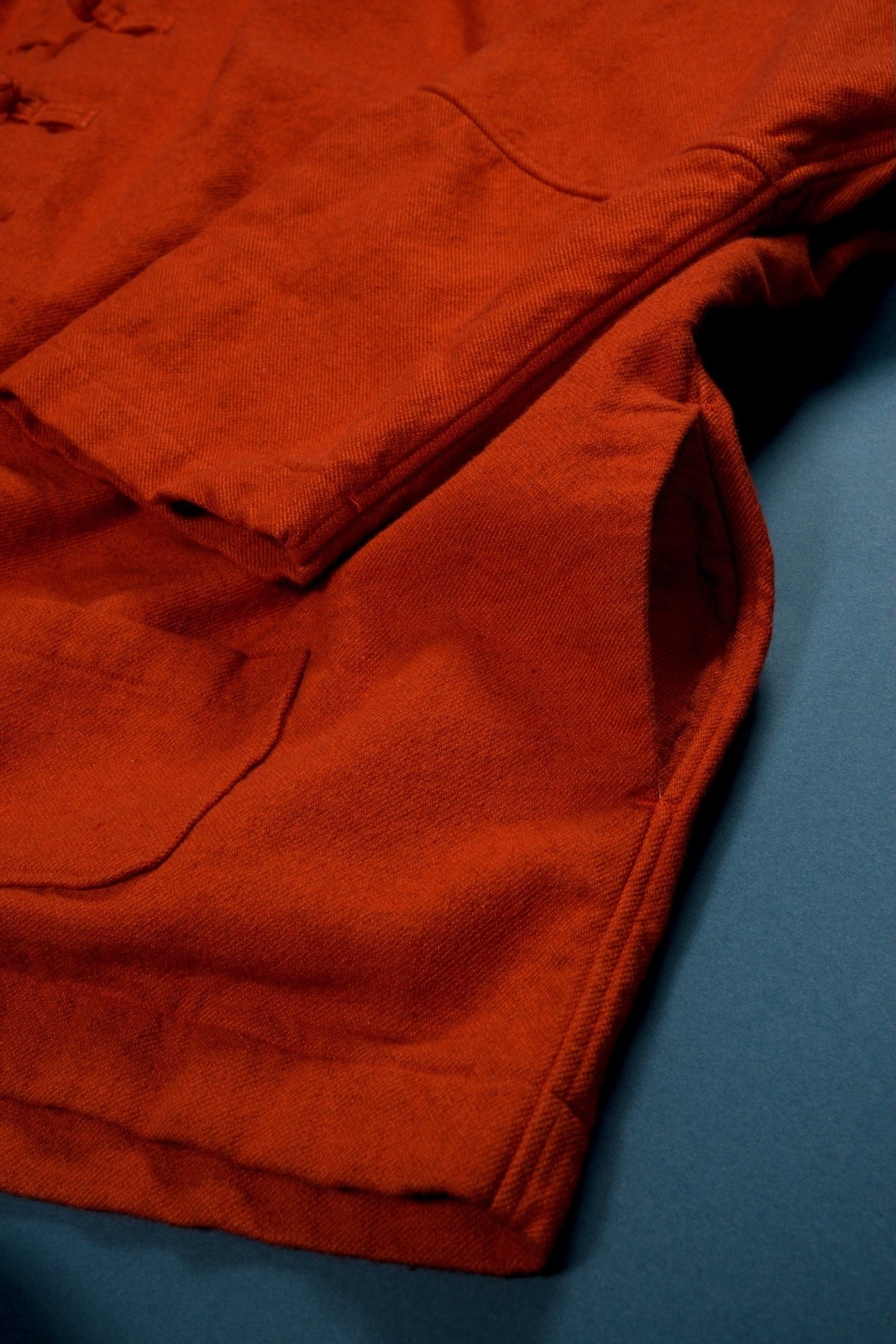 China Blouson for CATHEDRAL(Wool Linen)