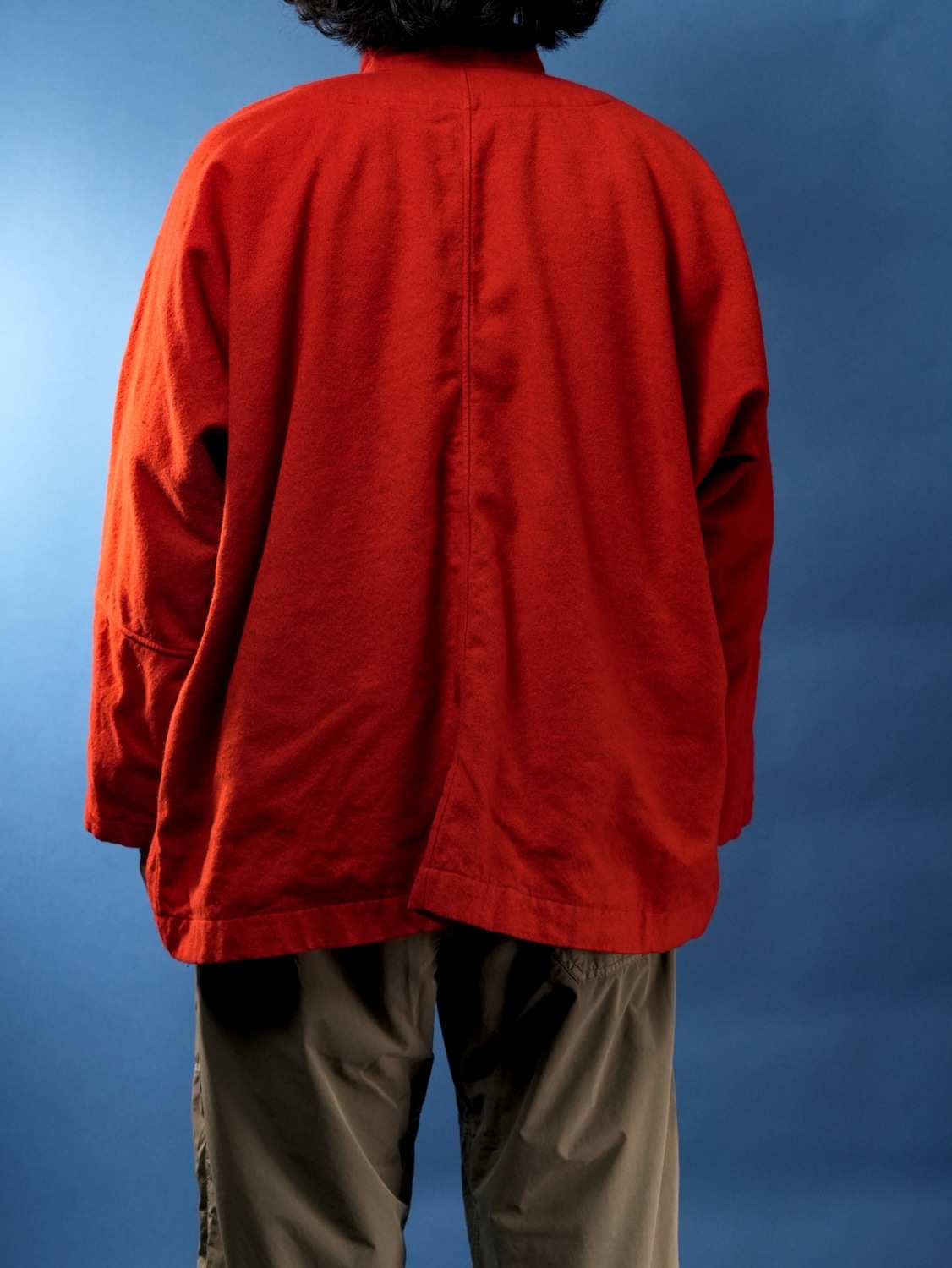 China Blouson for CATHEDRAL(Wool Linen)