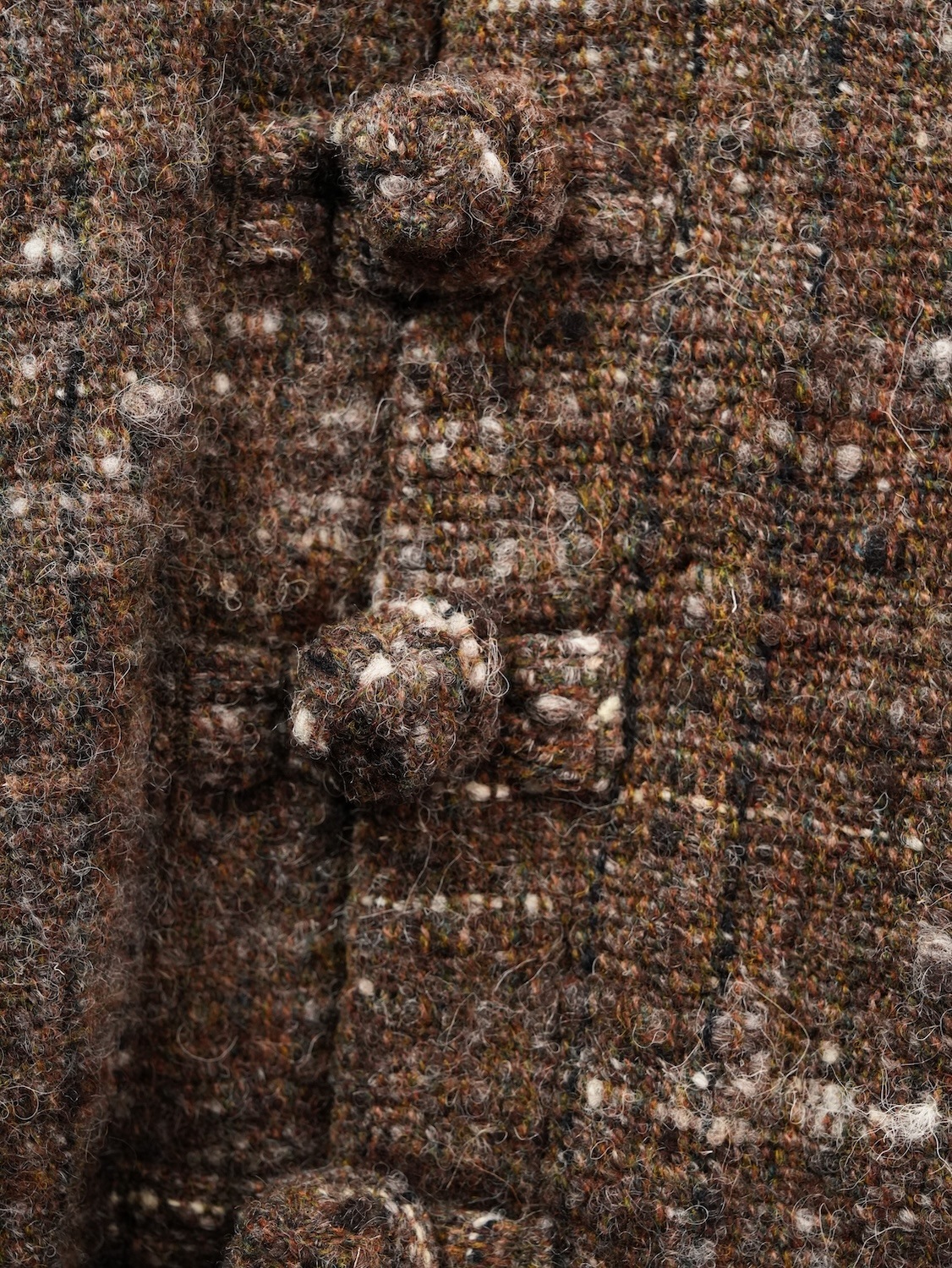 China Blouson for CATHEDRAL(Hand-spun Hand-woven Wool)