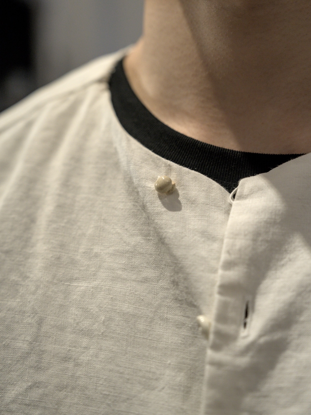 kaval アンティークリネン シャツ No - collar shirt /Antique linen | BRAND,kaval | CATHEDRAL