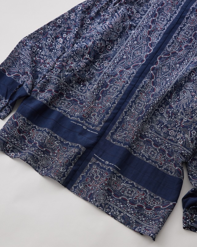 【新品未着用】NICENESS JAMET バンダナオープンカラーシャツ NICENESS】 JAMET / ジャメット (バンダナシャツ) NN-3701Y15