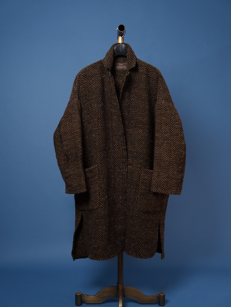 Stole Collar Coat