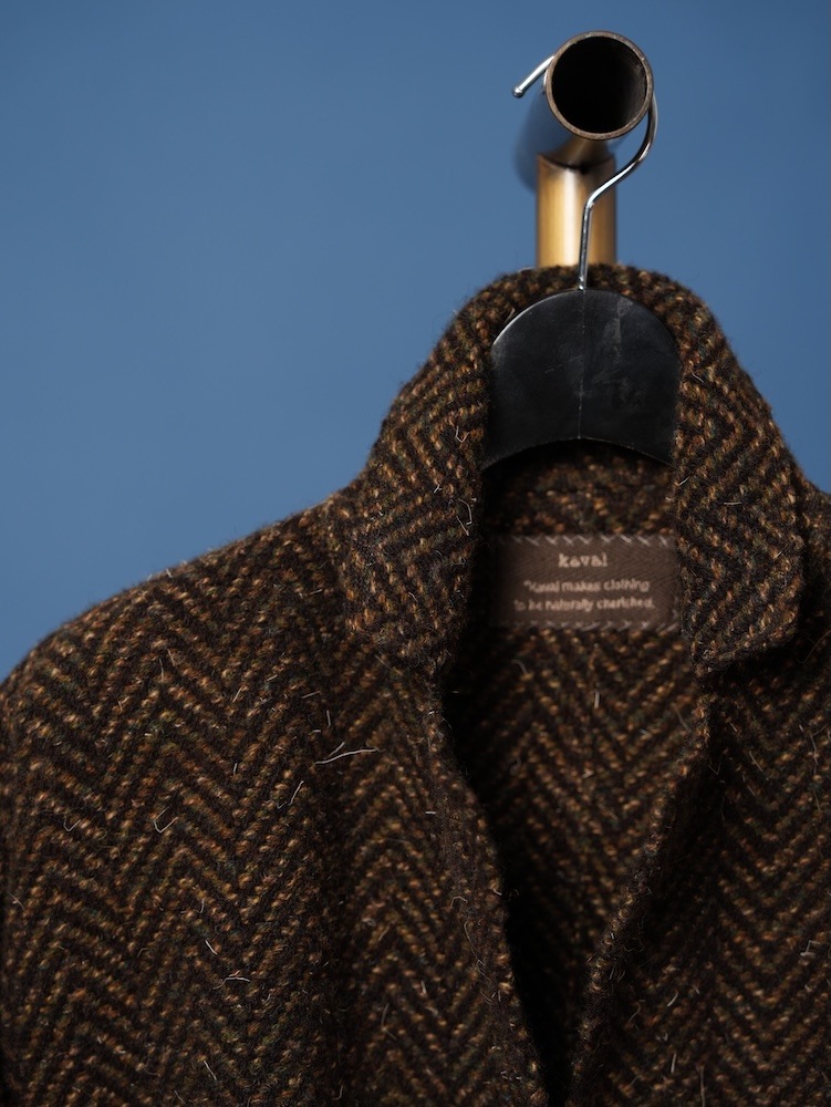 Stole Collar Coat