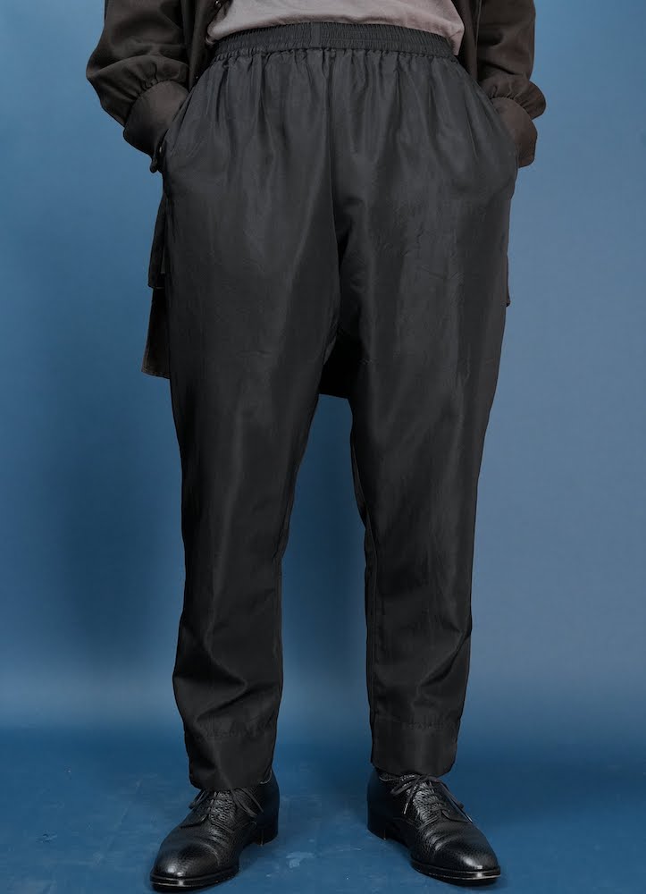 Relax pants(Silk twill)