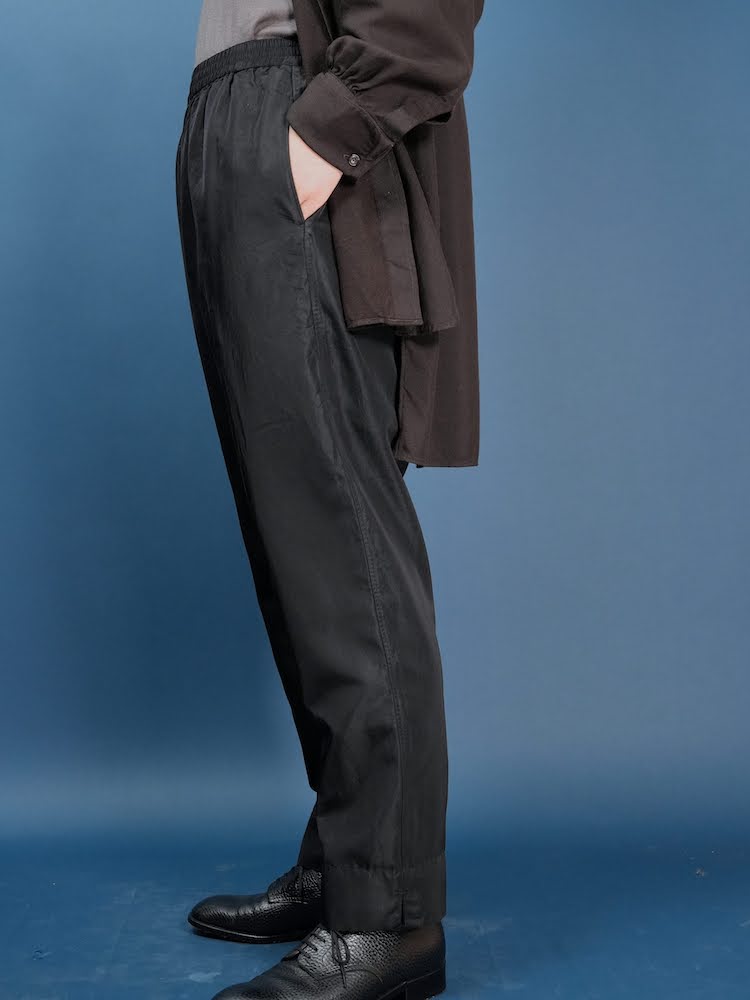 Relax pants(Silk twill)