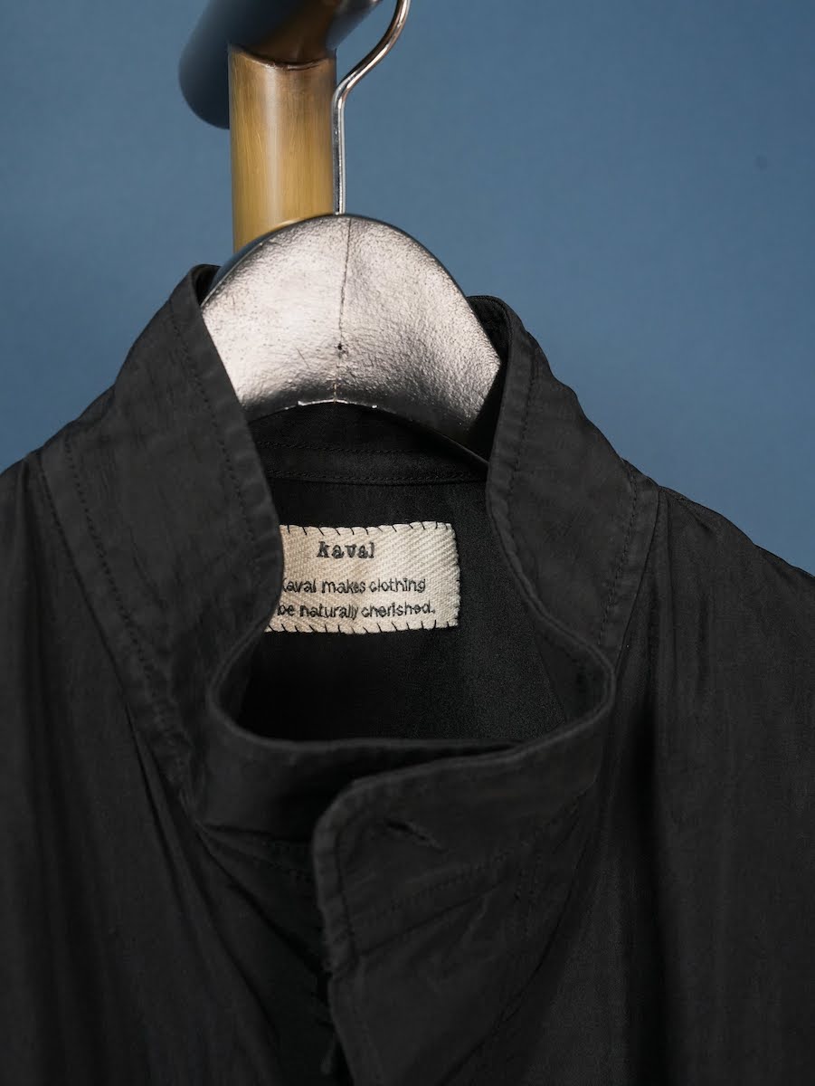 Field vest(Silk twill)