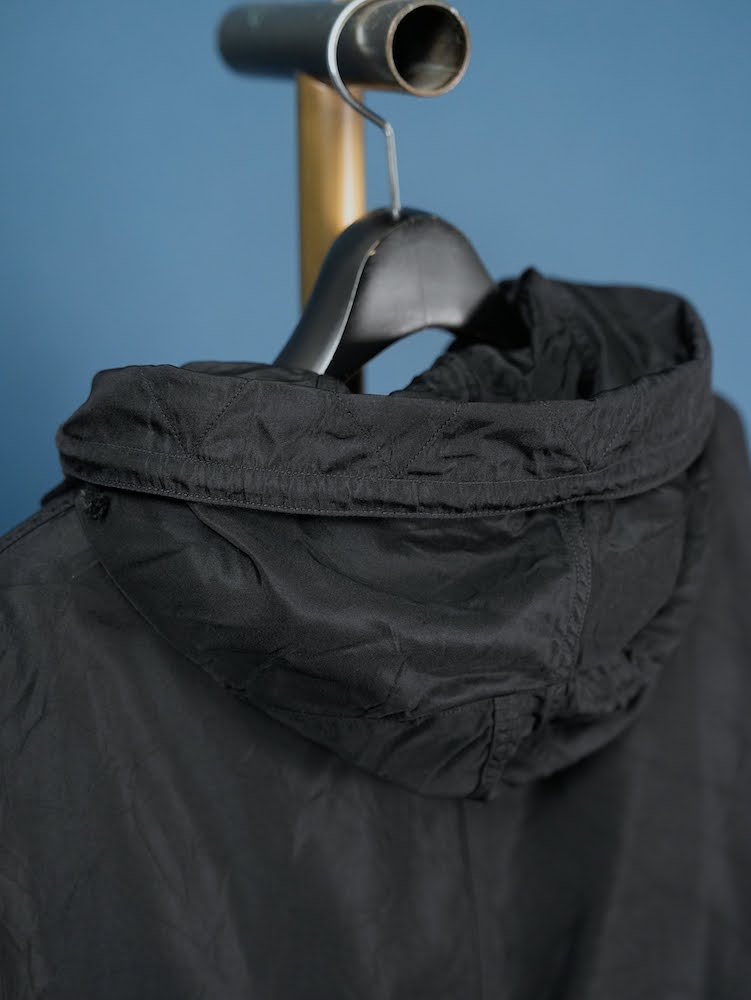 Fish tail long coat with liner(Silk twill)