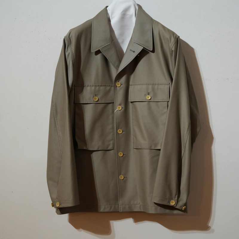 VERNON-D / ANTIQUE WOOL GABARDINE