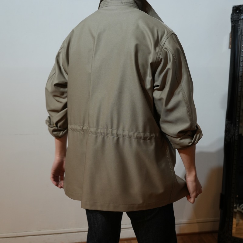 VERNON-D / ANTIQUE WOOL GABARDINE