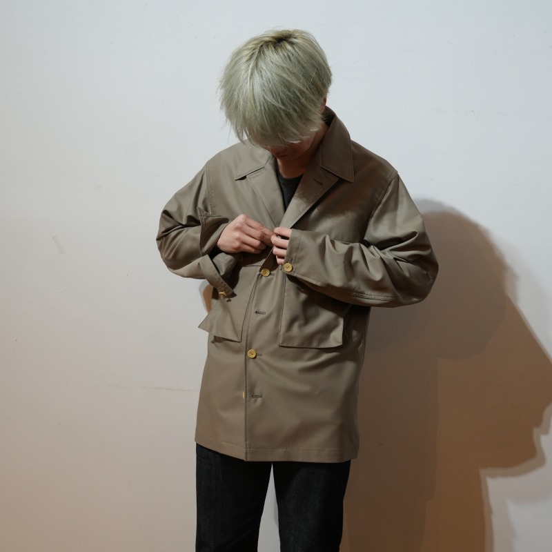 VERNON-D / ANTIQUE WOOL GABARDINE