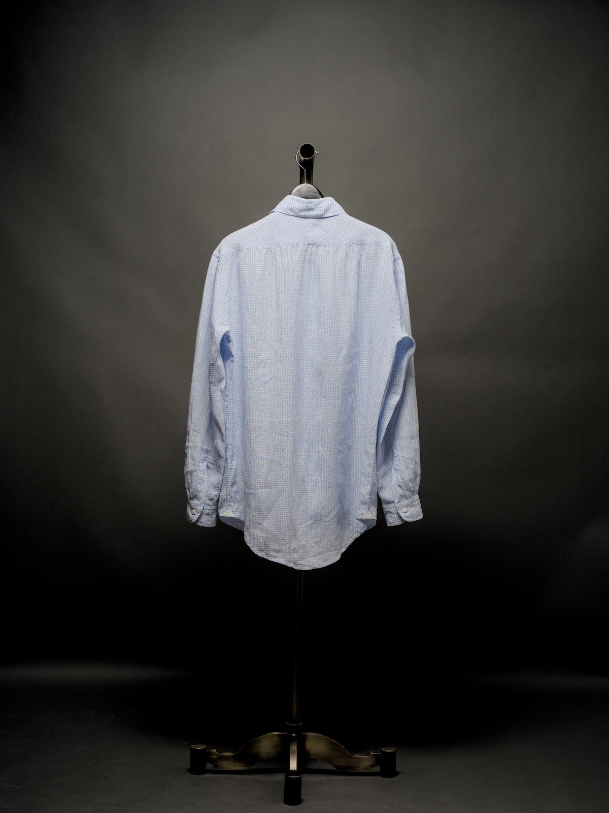 Windsor wide collar shirt (GINGHAM) for CATHEDRAL