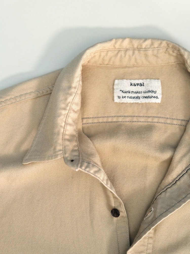 Standard shirt(Silk twill brushed lining)