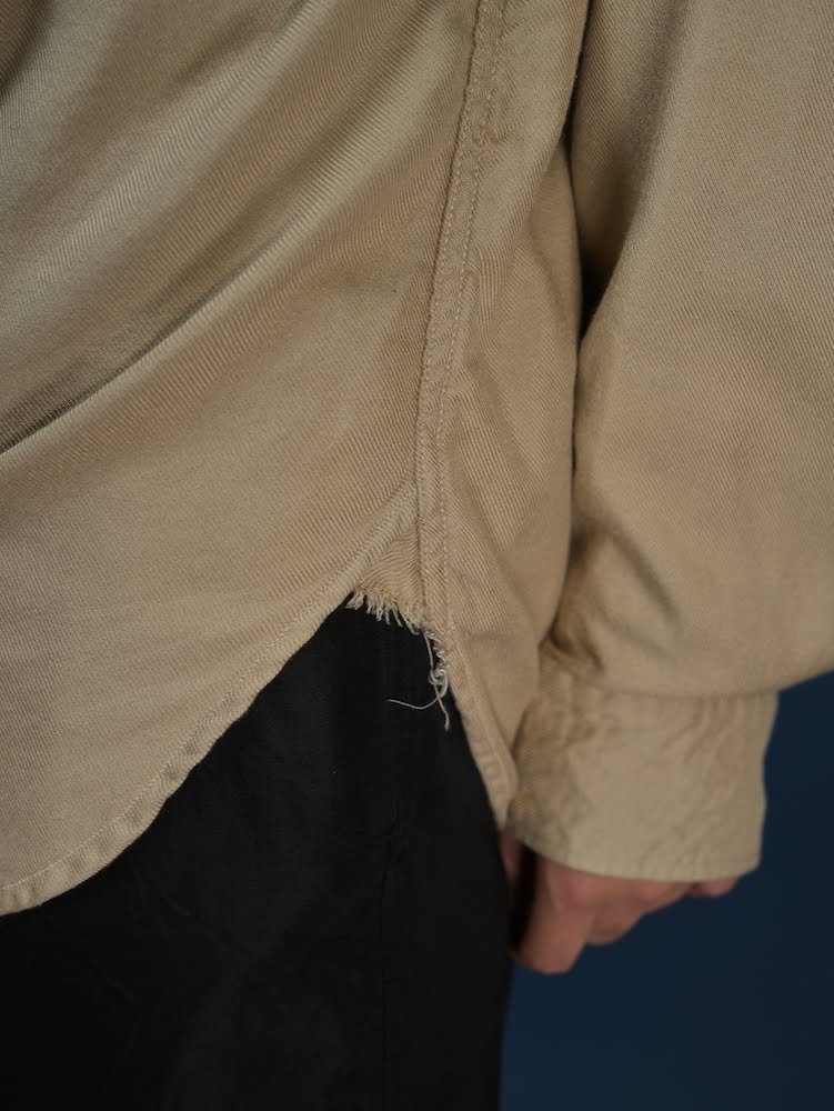 Standard shirt(Silk twill brushed lining)