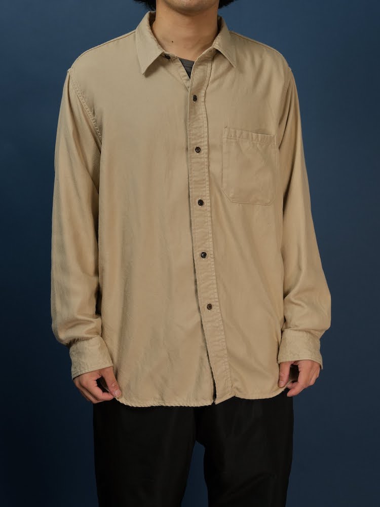 Standard shirt(Silk twill brushed lining)