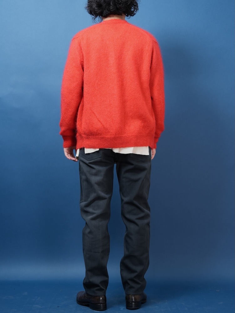 PURE MOHAIR V CARDIGAN