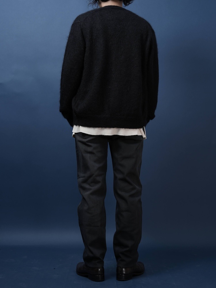 PURE MOHAIR V CARDIGAN