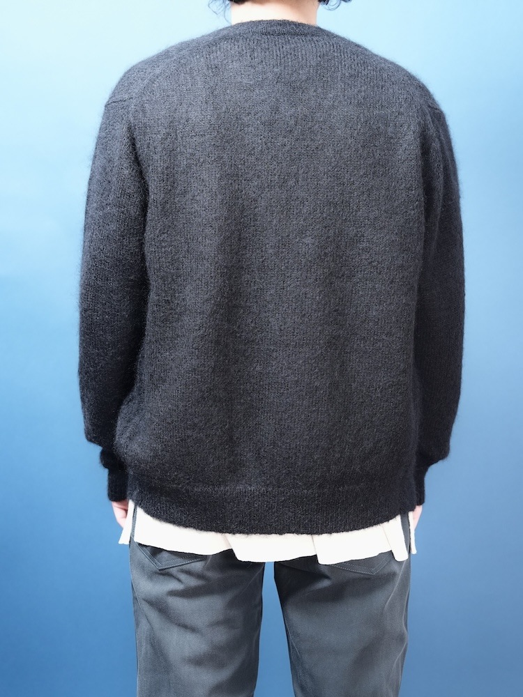 PURE MOHAIR V CARDIGAN