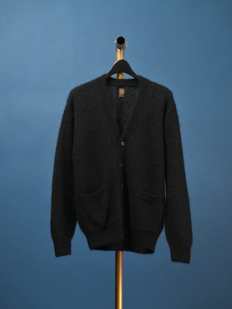 PURE MOHAIR V CARDIGAN