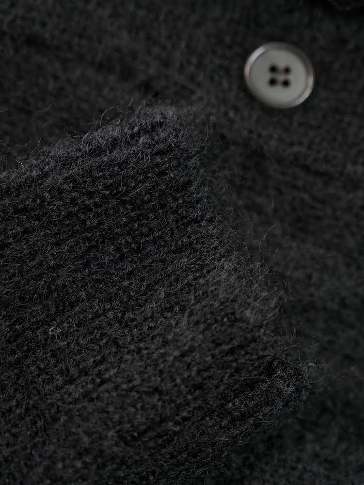 PURE MOHAIR V CARDIGAN