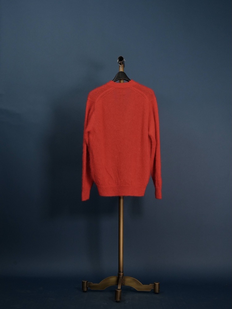 PURE MOHAIR V CARDIGAN