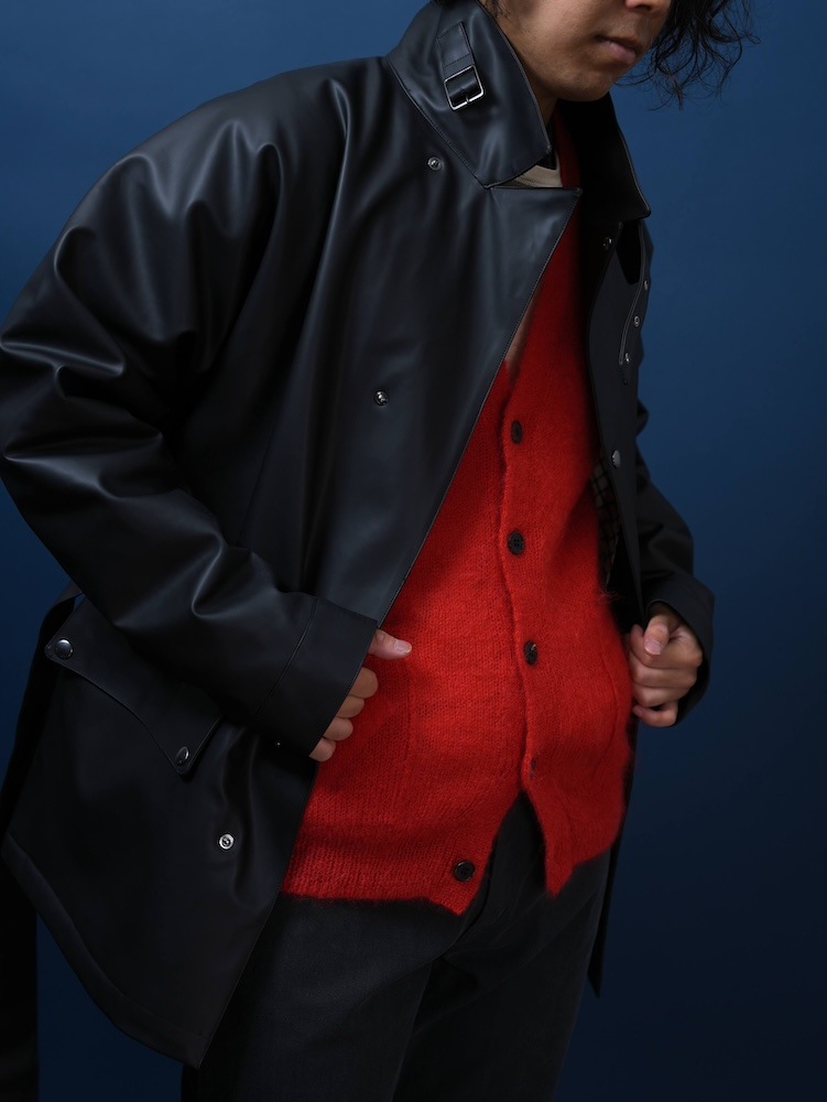 PURE MOHAIR V CARDIGAN