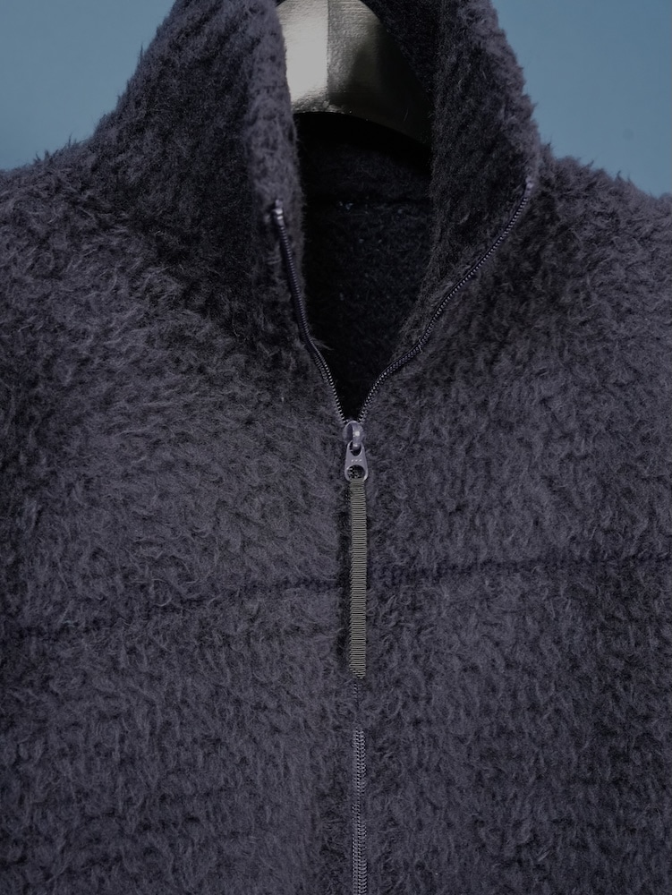 SHETLAND BOA ZIP UP BLOUSON