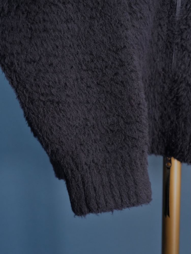 SHETLAND BOA ZIP UP BLOUSON