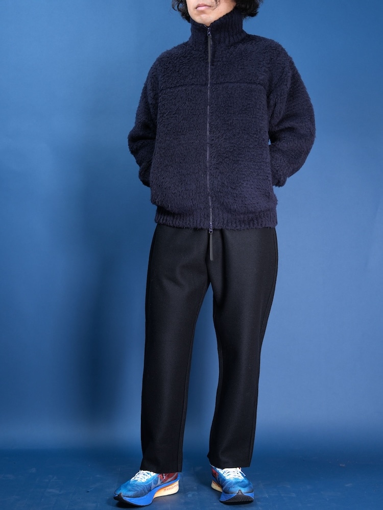 SHETLAND BOA ZIP UP BLOUSON