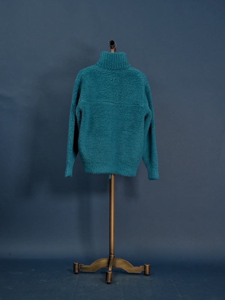 SHETLAND BOA ZIP UP BLOUSON