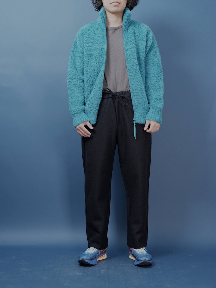 SHETLAND BOA ZIP UP BLOUSON