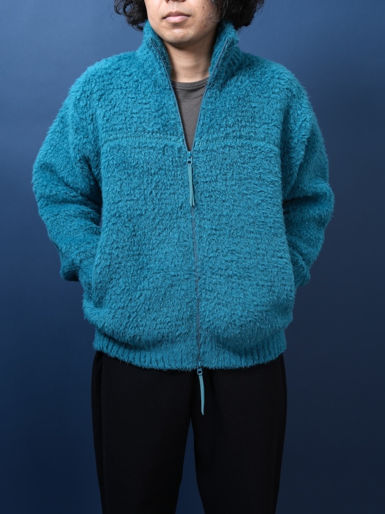 SHETLAND BOA ZIP UP BLOUSON