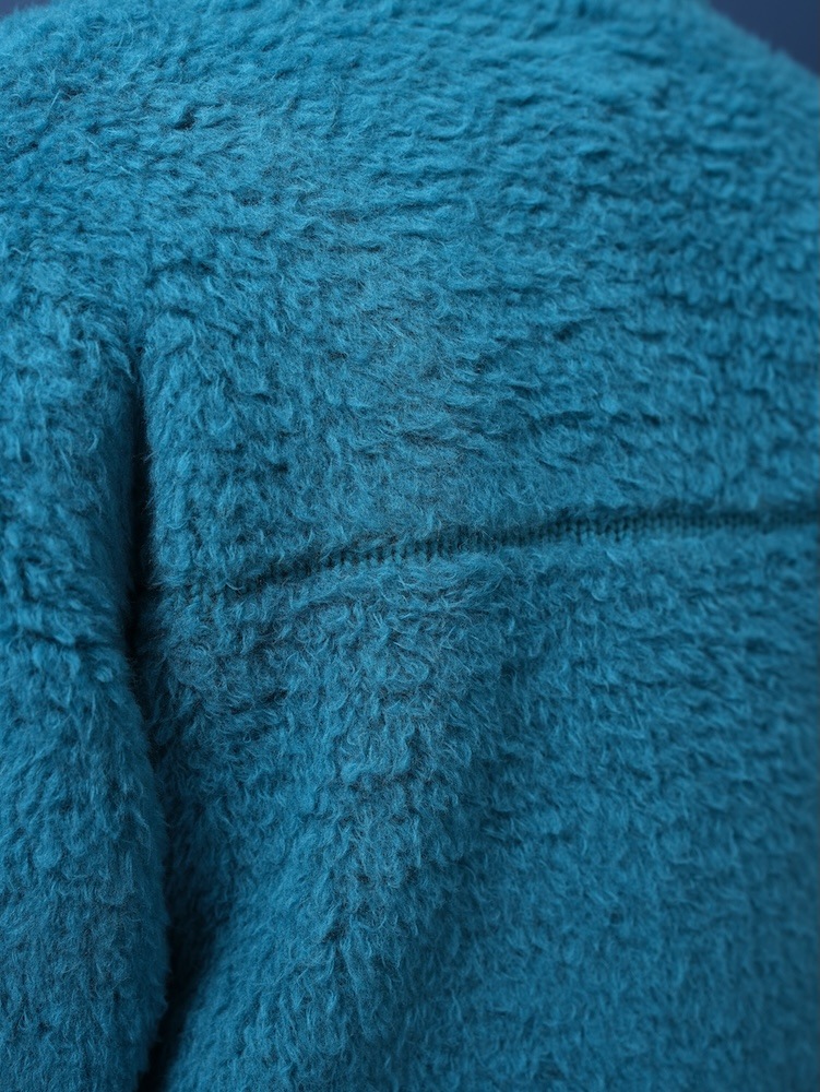 SHETLAND BOA ZIP UP BLOUSON