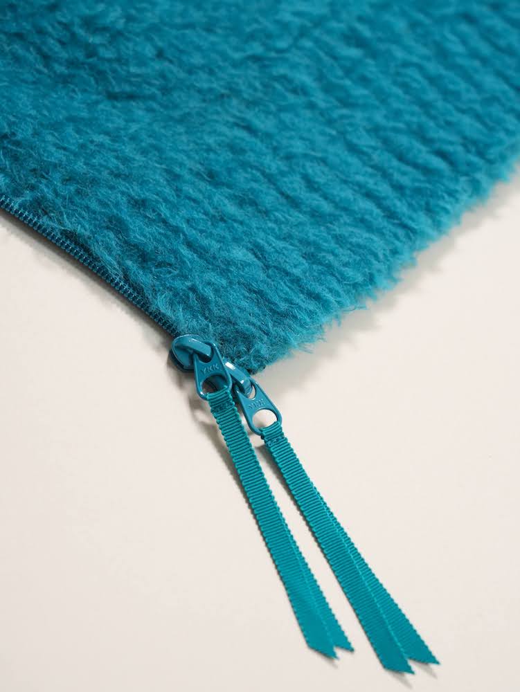 SHETLAND BOA ZIP UP BLOUSON