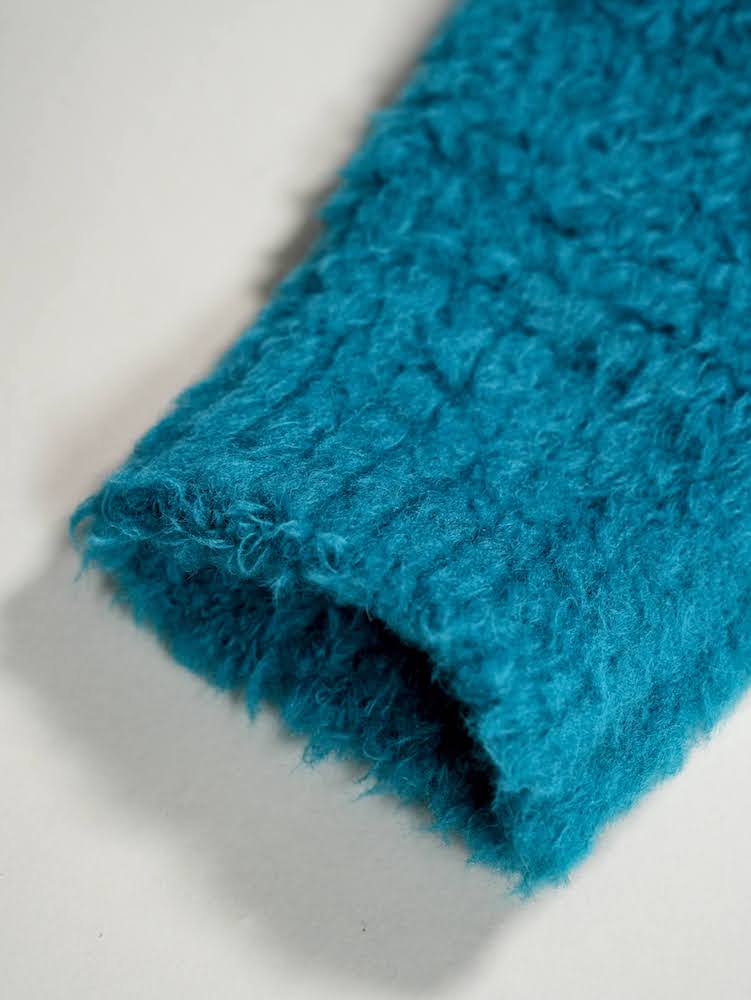 SHETLAND BOA ZIP UP BLOUSON