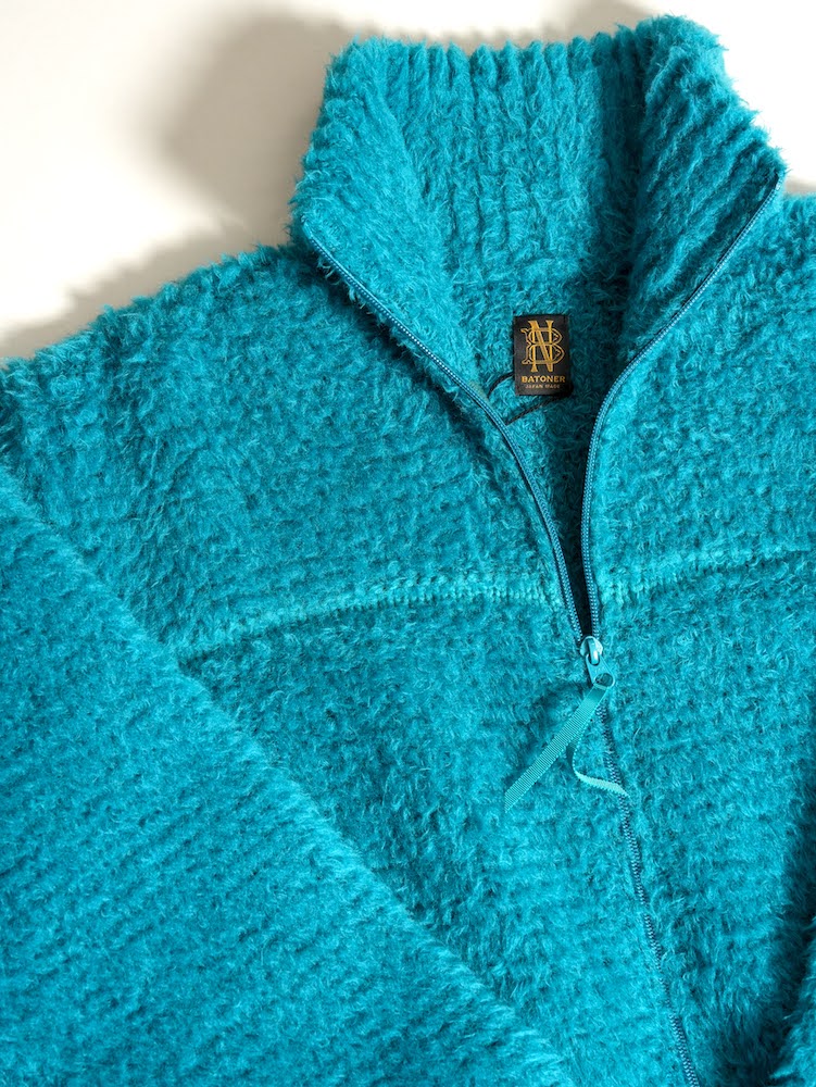 SHETLAND BOA ZIP UP BLOUSON