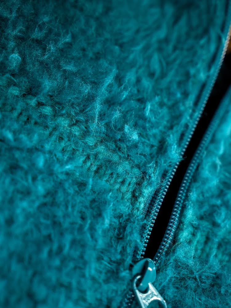 SHETLAND BOA ZIP UP BLOUSON