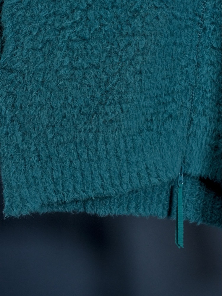 SHETLAND BOA ZIP UP BLOUSON