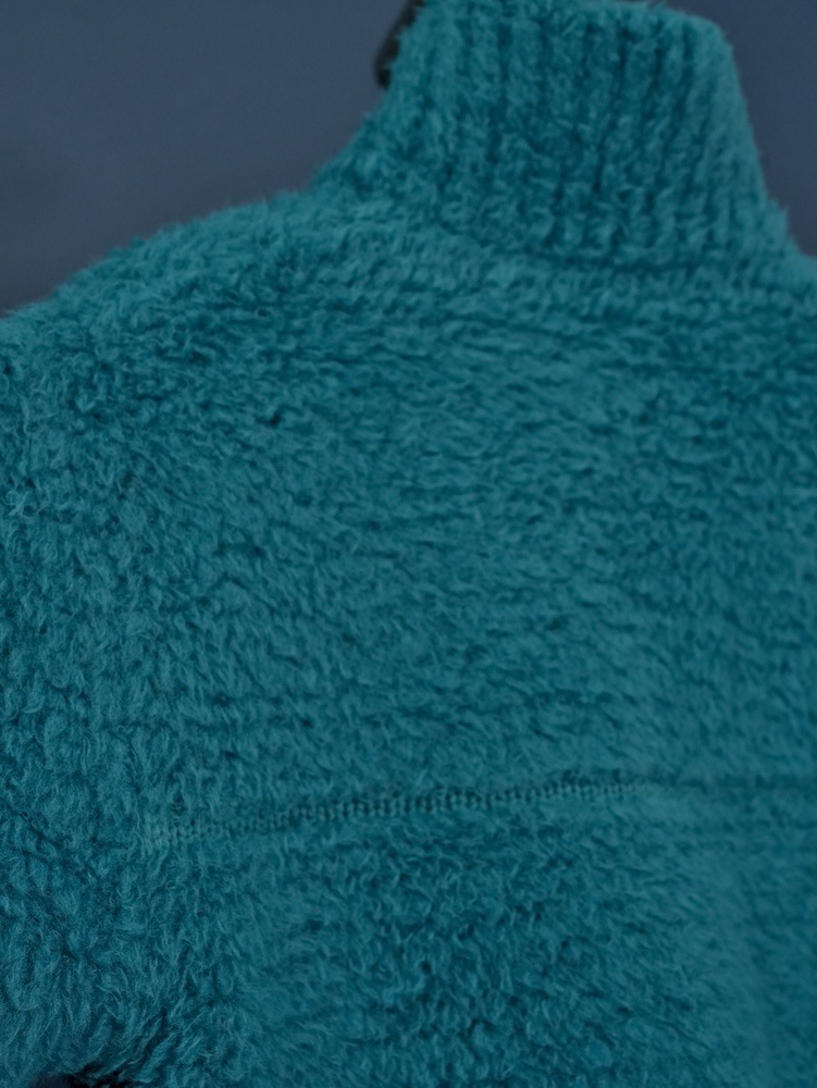 SHETLAND BOA ZIP UP BLOUSON