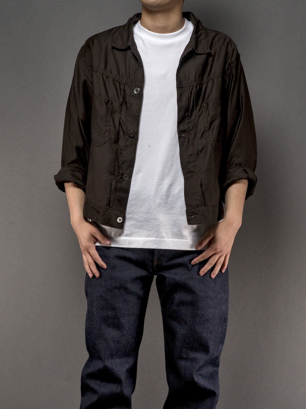 Light Moleskin Trucker Jacket | BRAND,Gurank | CATHEDRAL